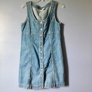 GAP button-up jean dress